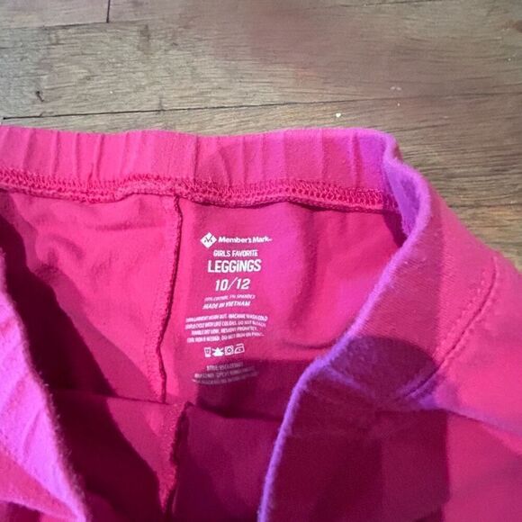 Girls bundle leggings t-shirt short sleeve size 10-12 - Picture 3 of 7